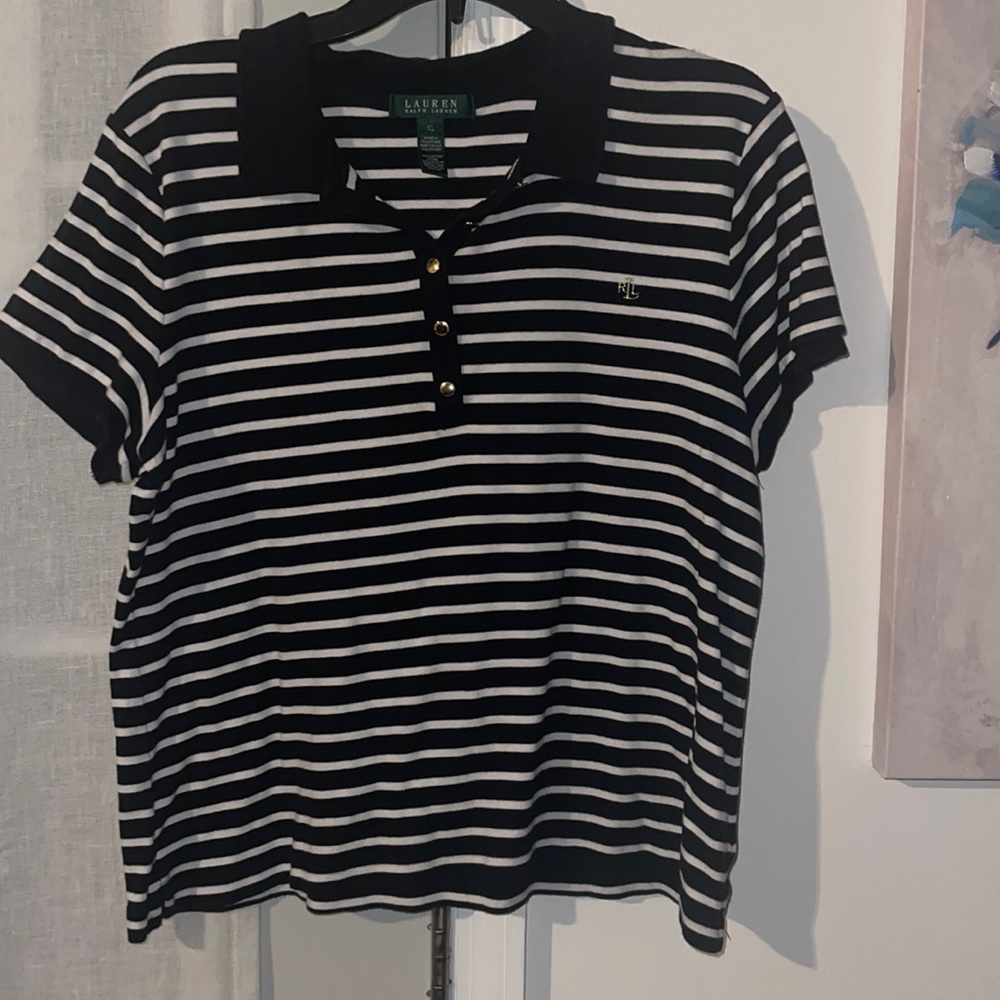 Ralph Lauren horizontal striped polo